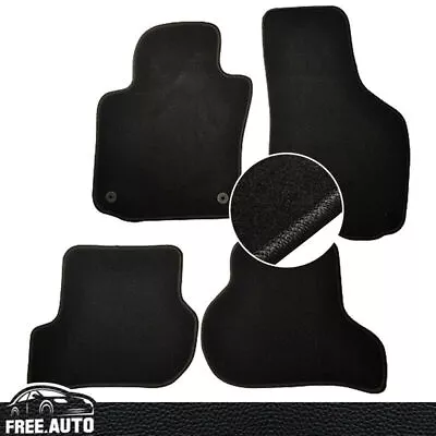 Fit For 06-09 Volkswagen Golf Rabbit GTI Front & Rear Floor Mats Carpet • $43.88