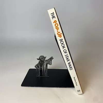 Master Yoda Force Metal Bookend Double-Sided Printing • $16.99