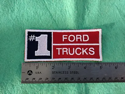 Ford Trucks #1 Service Parts Racing Dealer Uniform Hat Patch • $13