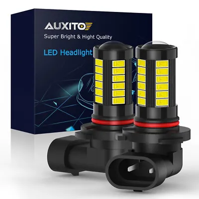 AUXITO 9006 HB4 LED Fog Driving Light DRL 6000K Super Bright Super White Bulbs • $12.99