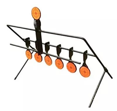 £12.99 • Buy 7 Shooting Gallery Swinging Target Spinning Auto Reset Set Rifle Airgun Hunting