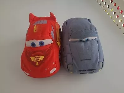 Disney Pixar Cars Lightning McQueen/ Finn Mcmissile Plush Soft Toy 6cms • £10