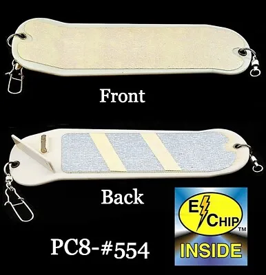 PRO-TROLL ProChip 8  #554 White Lightning Flasher - New • $8