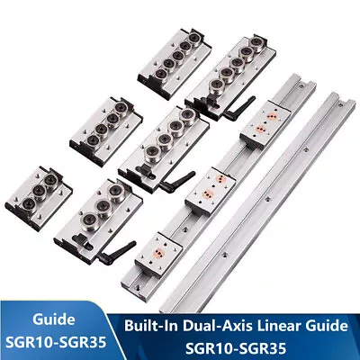 Built-In Dual-Axis Linear Guide And Lock Sliders SGR10-SGR35 Guide SGR10-SGR35 • £25.14