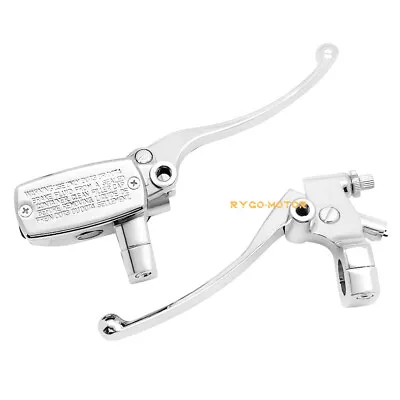 Universal 25mm Motorcycle Handlebar Hydraulic Brake Master Cylinder Clutch Lever • $27.95