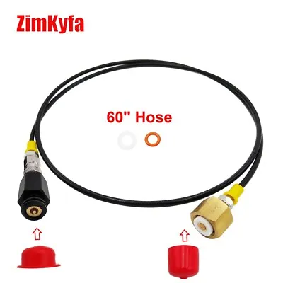 Kitchen External Hose Adapter With Filter Kit To CGA320 CO2 Tank For Sodastream • $27.99