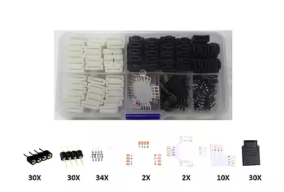 Solderless 10mm RGB L T + 4 Pin Connector Adapter For  5050 LED Strip Light  • $14.30