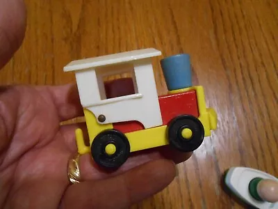 Vintage 1963 Fisher Price Amusement Park Choo Choo Train (ENGINE ONLY!) • $9.95