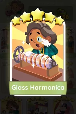 Monopoly GO! 5 ⭐️- Glass Harmonica • $8.88