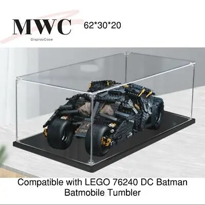 Display Case  Acrylic Case For LEGO 76240 DC Batman Batmobile Tumbler  • $70