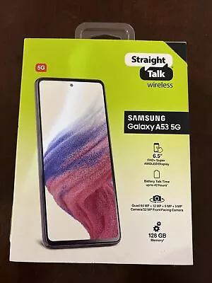 Straight Talk Samsung Galaxy A53  6.5” FHD+ Display 64MP Camera Brand New • $150