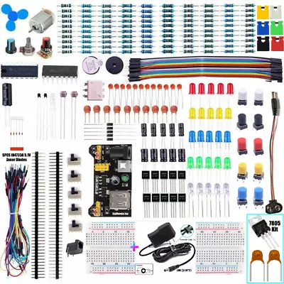 New Solderless Breadboard Protoboard 830 Tie Point MB-102 Test Circuit PCB Set • $21.99