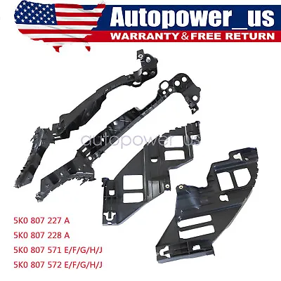 Fit For 2009-2013 VW Golf GTI MK6 Front Headlight Guide Support Bracket Set Of 4 • $49.89