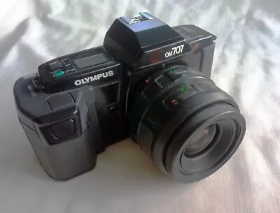 Olympus OM707 Power Focus 35mm Film Camera With Olympus 35 - 70mm Zoom • £60