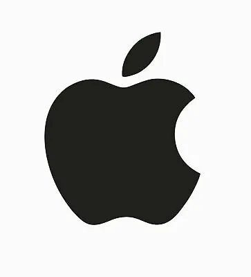 Apple Logo Sticker Iphone Macbook PC IMac Vinyl Die Cut Car Decal FREE SHIPPING  • £2.35