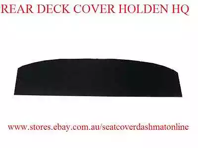 Black Rear Deck Cover Rear Parcel Shelf Fit  Holden Hq  • $49.99