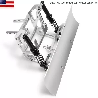 NEW Metal Snow Plow Sand Shovel Tools For RC 1/10 Axial SCX10 Crawler 90046 TRX4 • $34.99
