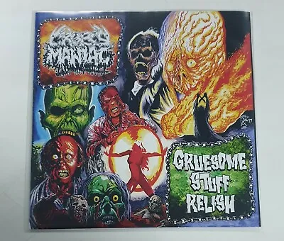 CROPSY MANIAC / GRUESOME STUFF RELISH Split 7 EP Altar Of Giallo Machetazo • $15.99