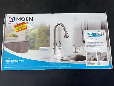 New MOEN Essie Touchless Pulldown  Kitchen Faucet Spot Resist Stainless B184 • $110.49