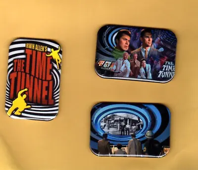 The Time Tunnel   Tv Show  3 Refrigerator Magnet  2  X 3   With Rounded Corner • $8