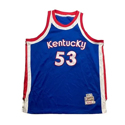 1974-75 ABA Kentucky Colonels Jersey ARTIS GILMORE Mitchell & Ness Size 60 • $150