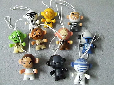 Set Kinder Surprise Star Wars Twistheads  Inc Jar Jar Binks Yoda Obi Wan Kenobi • $25