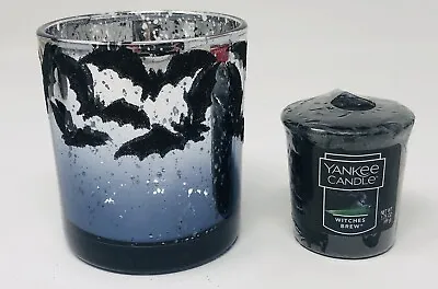$19.95 • Buy Yankee Candle 2022 HALLOWEEN Bats Votive Holder 1 Witches Brew Votive Free Ship
