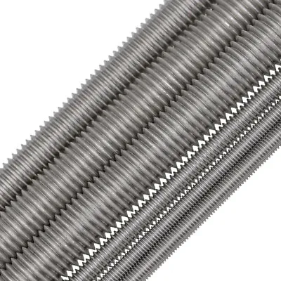 £12.35 • Buy Solid Fully Threaded Rod Bar Studding Allthread Stainless Steel 304 A2 M6 - M20