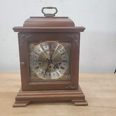 Hamilton Wheatland 1/4 Westminster Chime Mantle Clock #340-020 Germany W/ Key • $8
