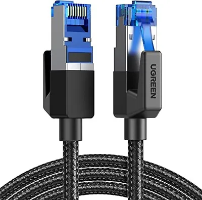$54.99 • Buy UGREEN CAT 8 Ethernet Cable High Speed 40Gbps 2000MHz Network Cord Braided
