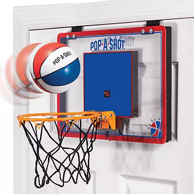  Slam Dunk Over-the-door Mini Arcade Basketball Hoop Foldable Hanging 18in.Wide • $19.50