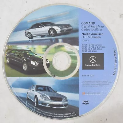 Mercedes Navigation GPS System DVD Disc 2005.3 North America Map BQ6460209 OEM • $40