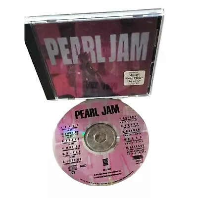 Pearl Jam Ten CD Alive Even Flow Jeremy Vodder Gossard Amont • $8.61