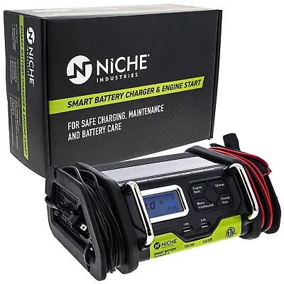 NICHE 20 Amp Smart Battery Charger/Jump Starter All 12-volt AGM GEL Lead-Acid • $63.95
