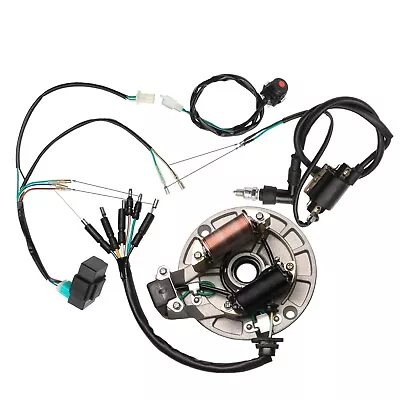 Lifan 125cc Kick Start Engine Complete Electrics Wire Harness Pit Dirt Bike ATV • $59.48