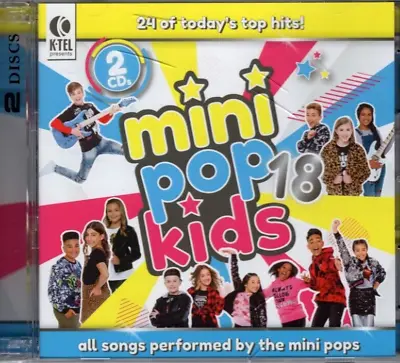 Mini Pop Kids 18 CD By Mini Pop Kids 2020 2 Disks 24 Songs • $16.99
