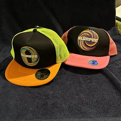 2 7-11 Slurpee Tie Dye Snapback Trucker Hats NWT • $16.99