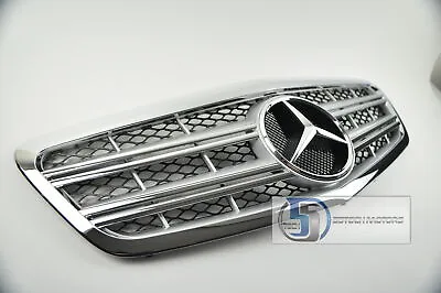 Mercedes W221 2010 2013 S-Class S550 S65 S600 Grill Grille Silver Chrome A7 ✅ ✅  • $218.49