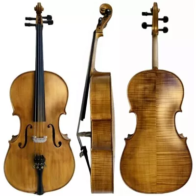 Vintage-Finishes 1/4 Size CelloStudent Child CelloGood SoundMaple Back 15686 • $499