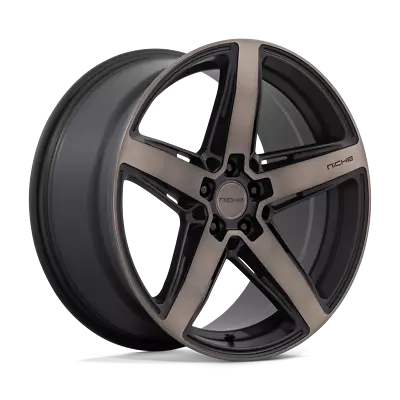 Niche M271 Teramo 20X9.5 +32 Matte Black DDT Wheel 5X112 (QTY 4) • $1568