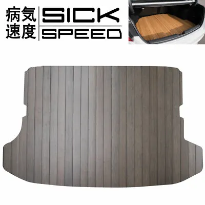 Sickspeed Mahogany Custom Cut Walnut Trunk Floor Mat For 02-05 Wrx • $159.95