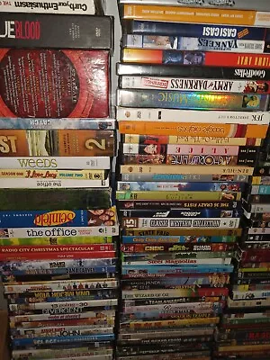 100s Of DVDS To Choose From Harder To Find Titles! Build Buy More & Save! • $6.21