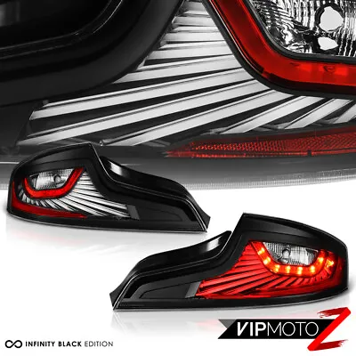 For 2003-2005 Infiniti G35 Coupe  TRON STYLE  OLED Tube Tail Lights Lamps Pair • $247.91