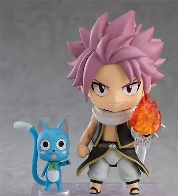 Fairy Tail Etherious Natsu Dragneel Nendoroid 1741 PVC Action Figure Toy Gift • £20.99