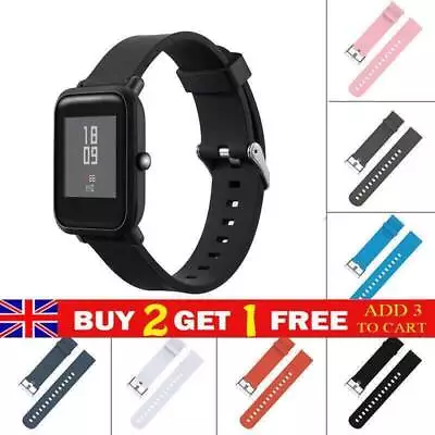  Replacement Silicone Strap Band For Xiaomi HUAMI AMAZFIT Bip Youth Watch Bnad • $9.99