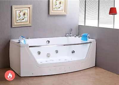 Whirlpool Bathtub Hydrotherapy Hot Tub PRIVILEG Double Pump And Heater 2 Persons • $3099