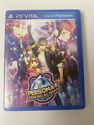 Persona 4 Dancing All Night PS Vita Japan Japanese Game • $70