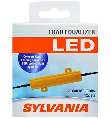 Sylvania LED Load Equalizer Resistor 1156 Front Turn Signal Fix Hyper Flashing • $20