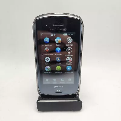 Pantech Crux CDM8999VW Smartphone (Verizon) - Black - ASIS #1270 • $19.99