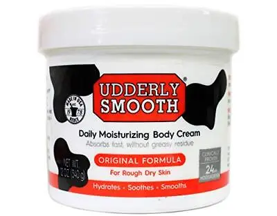 Udderly Smooth Body Cream Soft Smooth Skin Original Formula Scented 12 Oz 6 Pack • $41.71